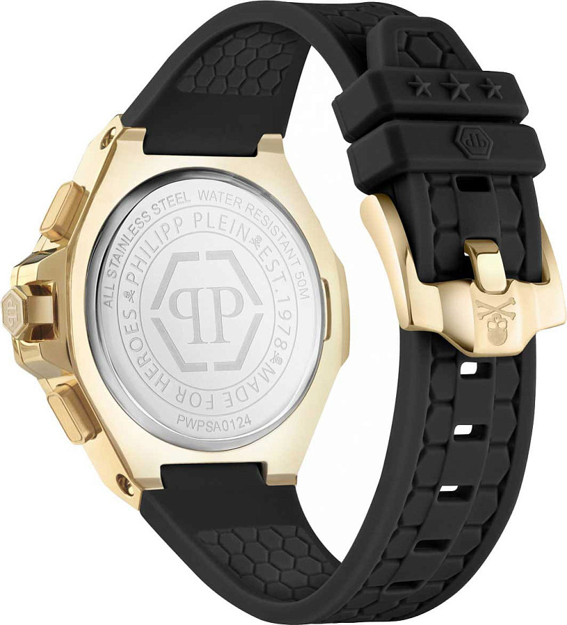 Часы Philipp Plein The Skull PWPSA0124 — сталь металл, Германия