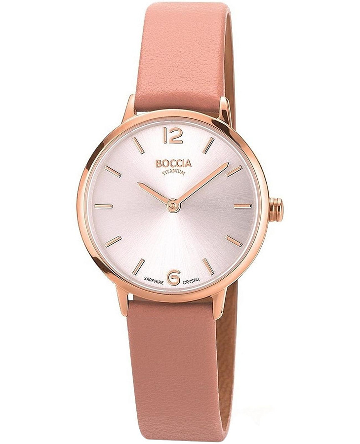 Часы Boccia Titanium Circle-Oval 3345-04 — женские, серебристый