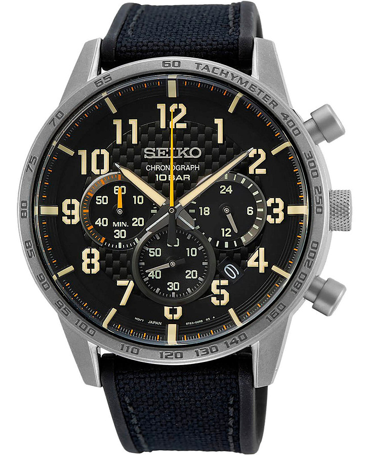 Часы Seiko Conceptual Series Sports SSB367P1 — мужские, черный