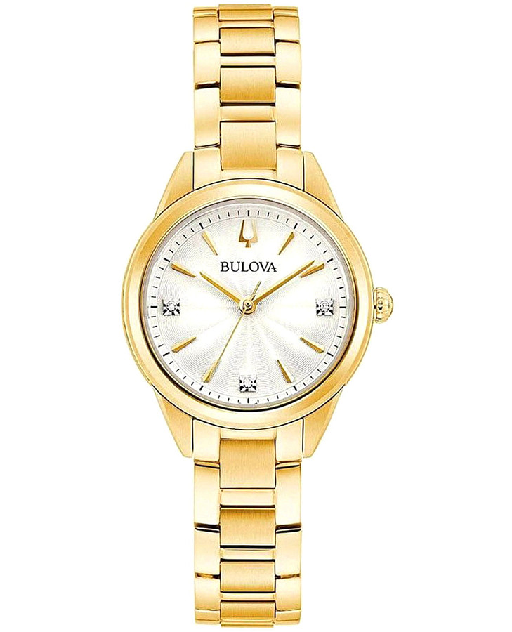 Часы Bulova Sutton 97P150 — женские, серебристый