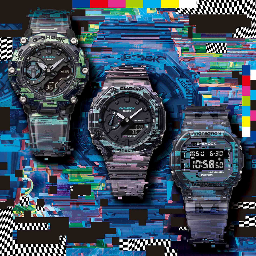 Часы Casio G-Shock GA-2200NN-1A — черный, пластик карбон