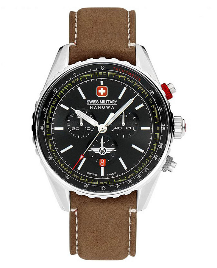 Часы Swiss Military Hanowa SMWGC0000301 — мужские, черный
