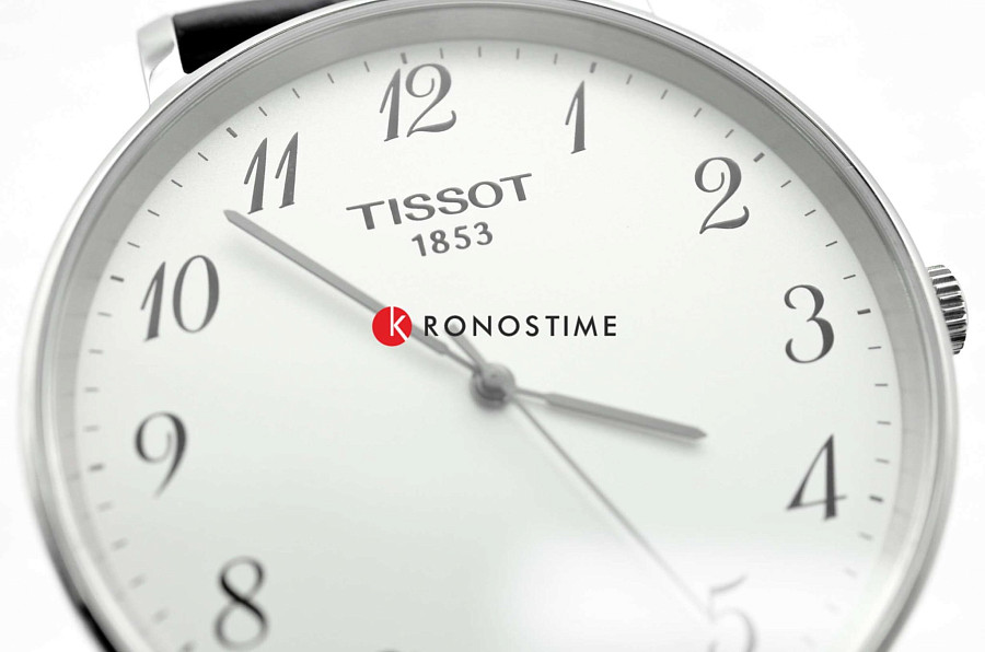 Часы Tissot Everytime Large T109.610.16.032.00 — кожаный, мужские
