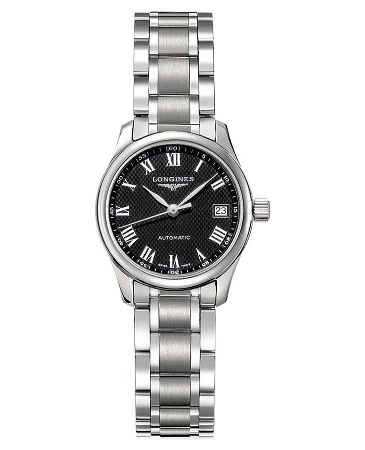 Часы Longines Master Collection L2.128.4.51.6 — женские, черный