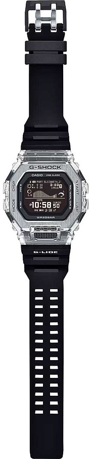 Часы Casio G-SHOCK GBX-100S-1 — пластик сталь, Япония