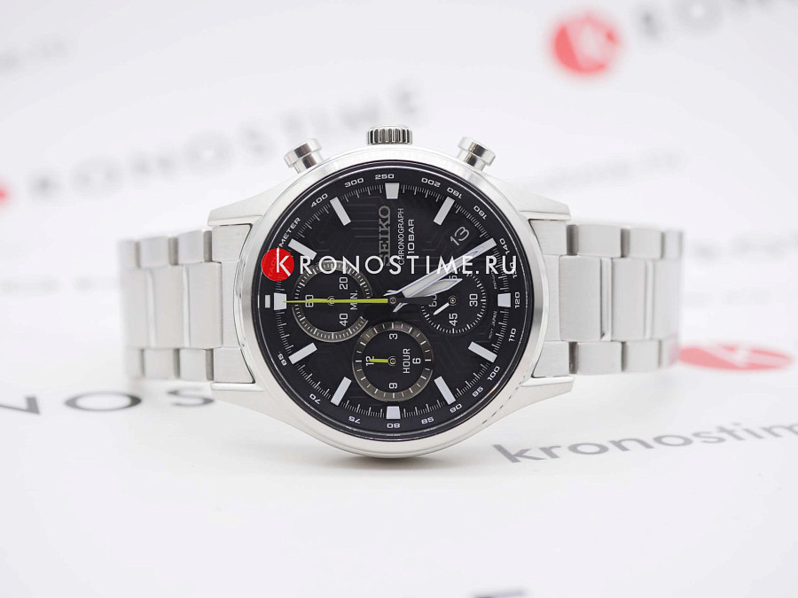 Часы Seiko Discover More SSB419P1 — кварцевые, сталь металл