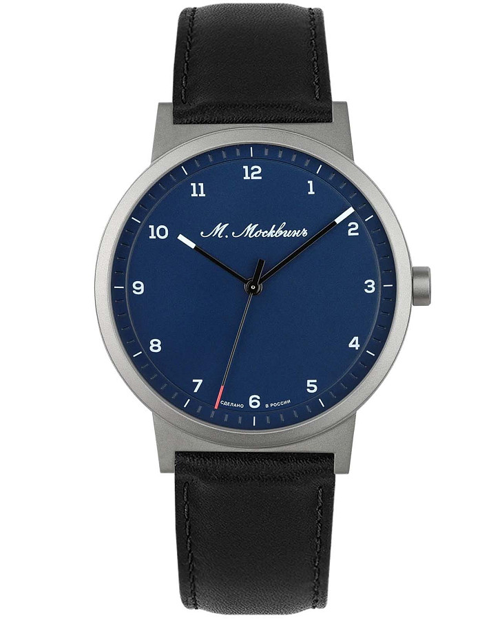 Часы Михаил Москвин Classic 5002L-1 — мужские, синий