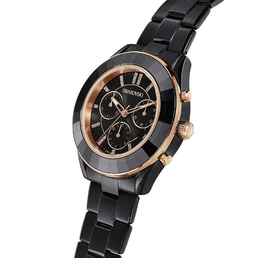 Часы Swarovski Octea Lux Sport 5610472 — нержавеющая сталь с pvd-покрытием, женские