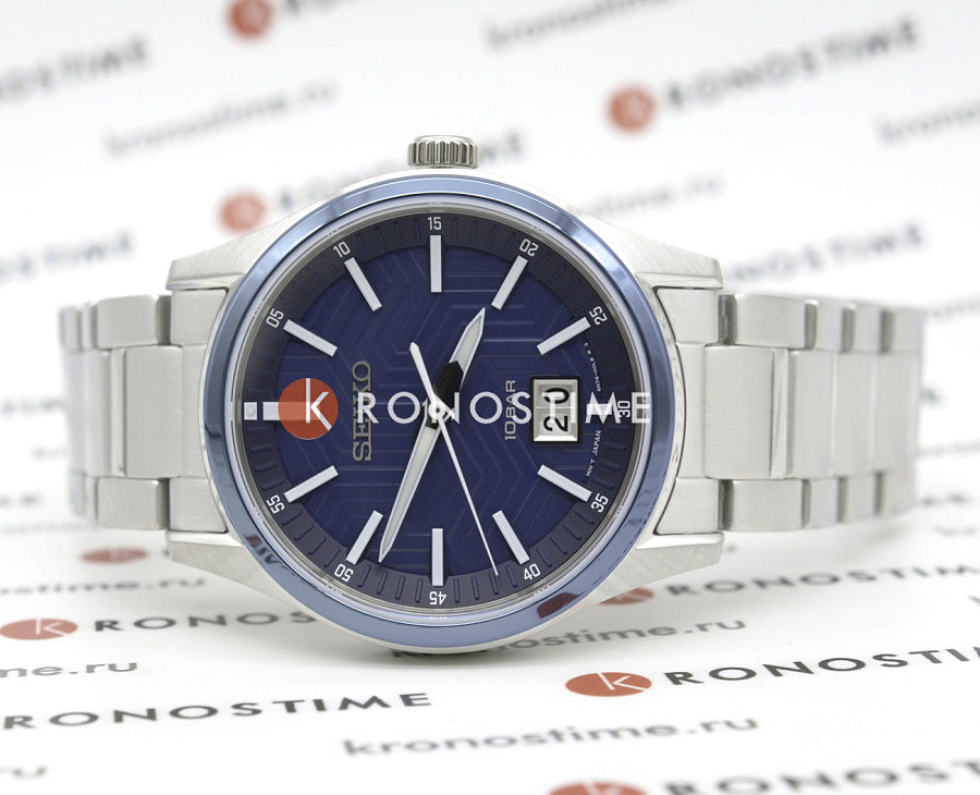 Часы Seiko Discover More SUR559P1 — кварцевые, сталь металл