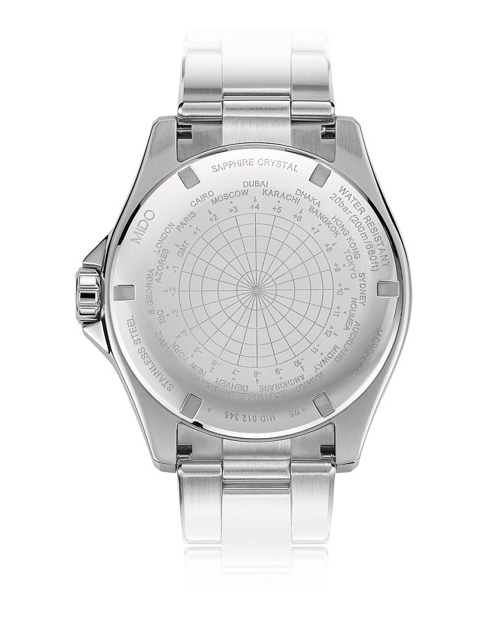 Часы Mido Ocean Star GMT M026.629.11.051.01 — механические, сталь металл