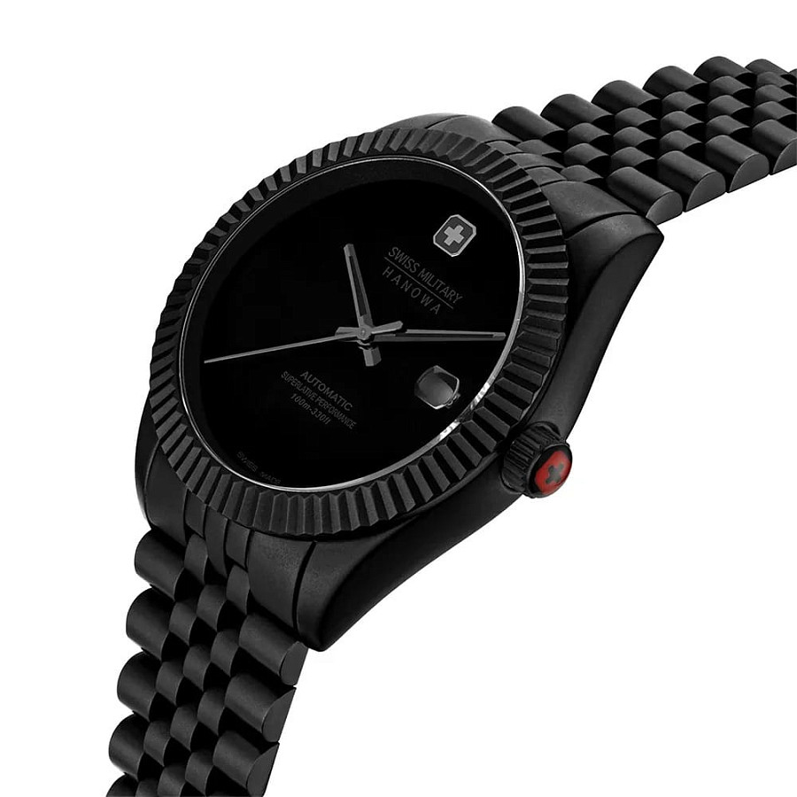 Часы Swiss Military Hanowa Dark Night SMWGL0005530 — механические, Швейцария, мужские