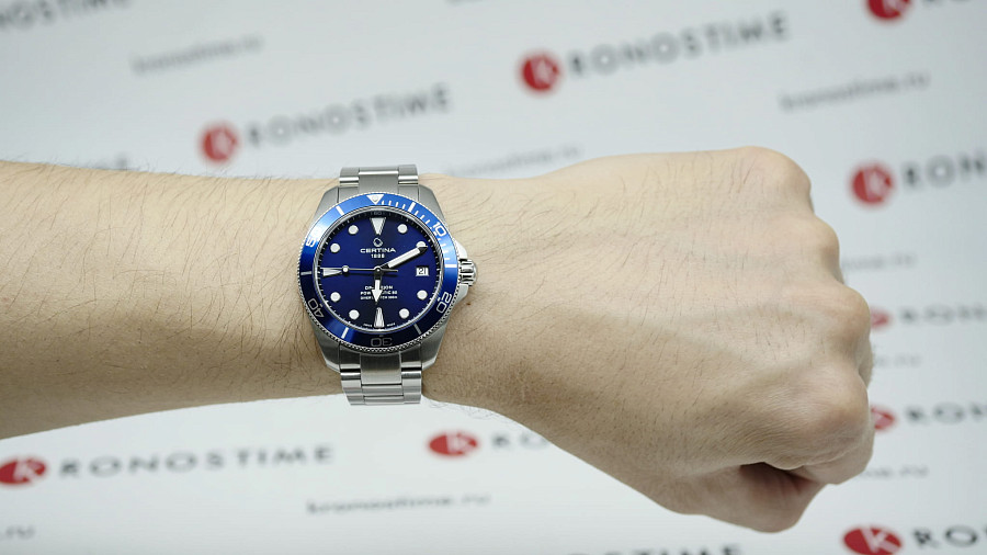 Часы Certina DS Action Diver Powermatic C032.807.11.041.00 — артикул C0328071104100, мужские