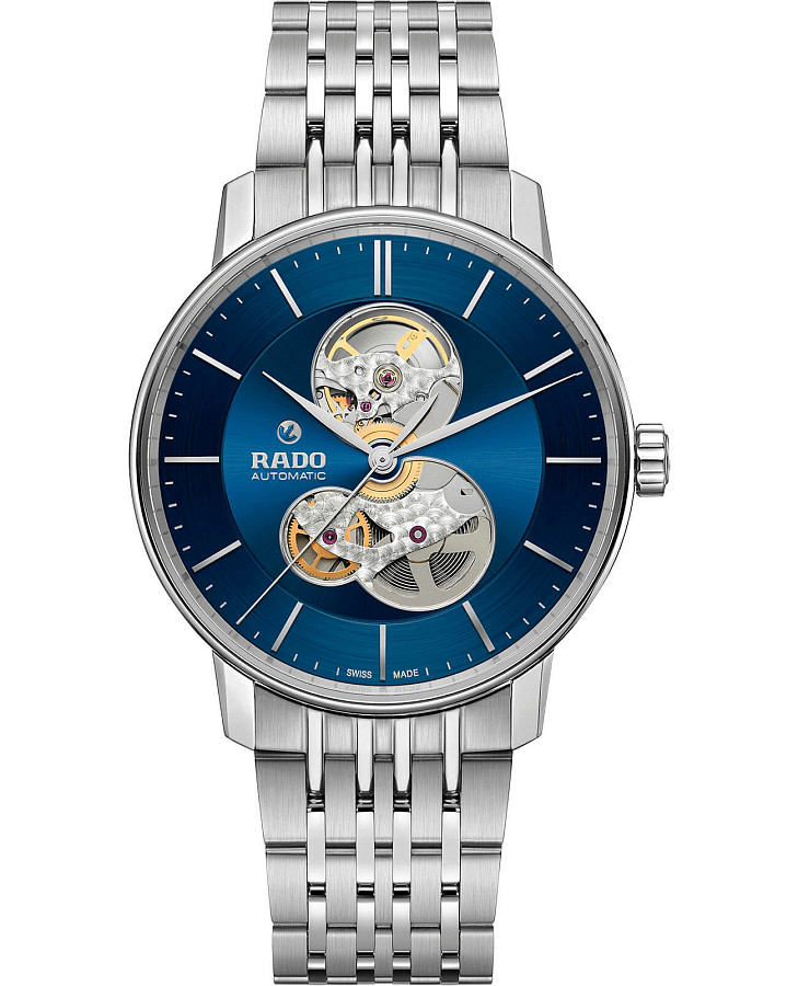 Часы Rado Coupole Classic Open Heart Automatic R22894203 — мужские, синий