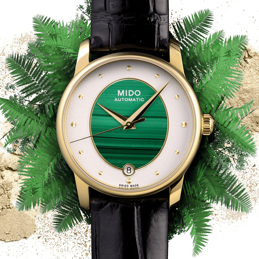 Часы Mido Baroncelli Wild Stone M035.207.36.461.00 — Швейцария, механические