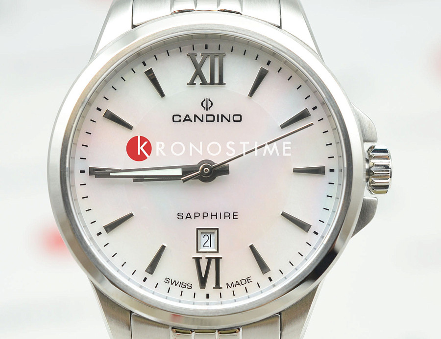 Часы Candino Lady Elegance Date C4766/6 — сталь, Швейцария