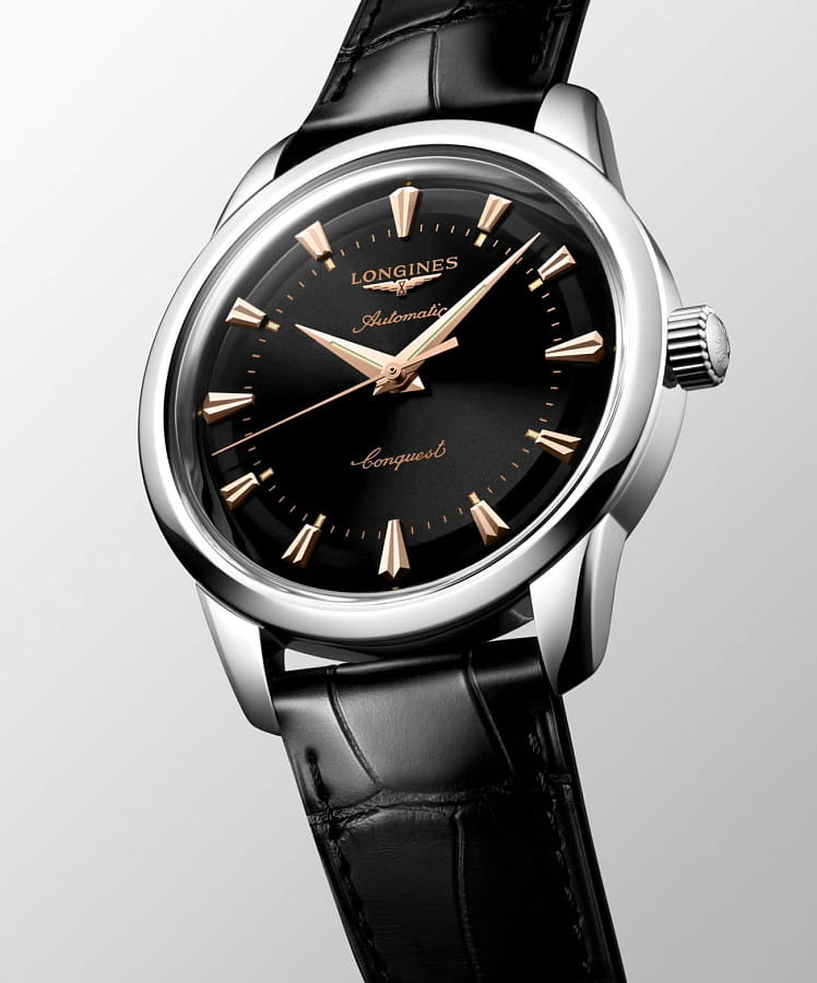 Часы Longines Conquest Heritage L1.650.4.52.0 — артикул L16504520