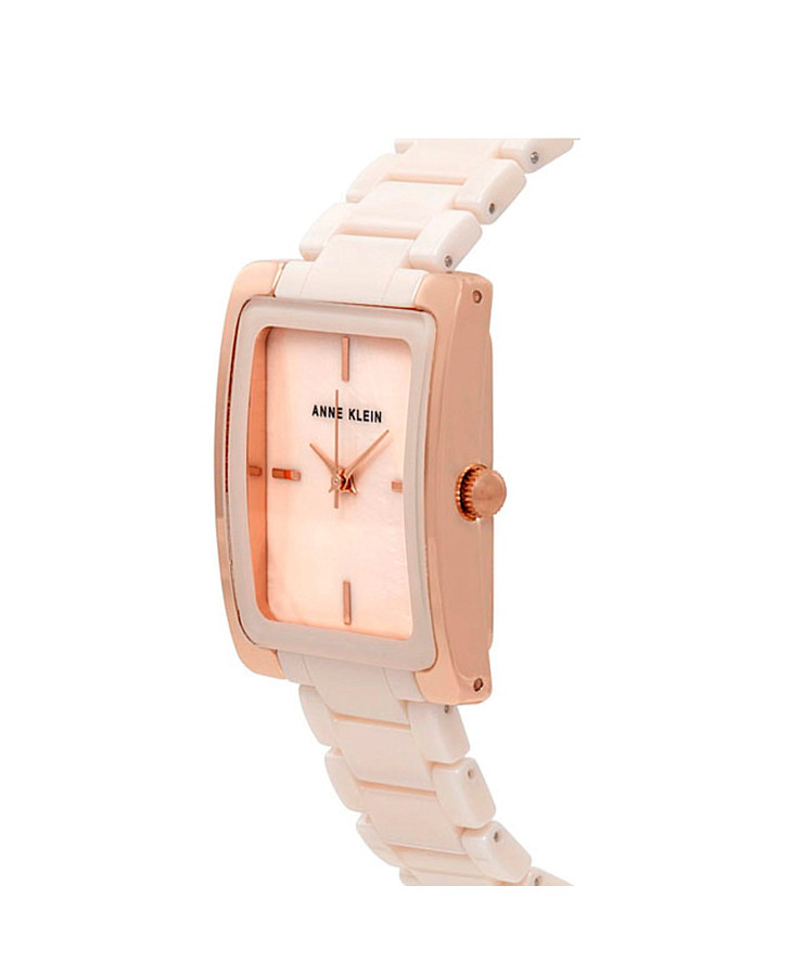 Часы Anne Klein Crystal 2952LPRG — нержавеющая сталь + золото 18к, женские