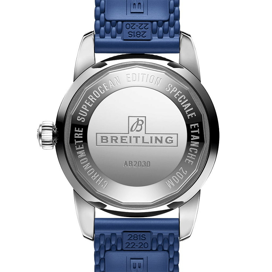 Часы Breitling Superocean Heritage B20 Automatic 44 AB2030161C1S1 — каучук, мужские
