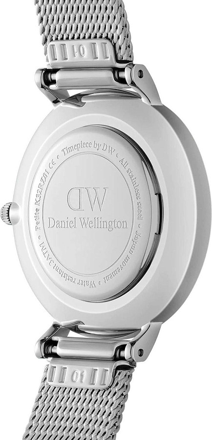 Часы Daniel Wellington Petite Roman Numerals Sterling DW00100684 — сталь металл, Швеция
