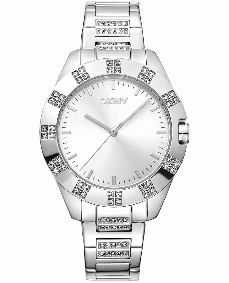 Часы DKNY Park Ave Glitz DK1L019M0015 — женские, серебристый