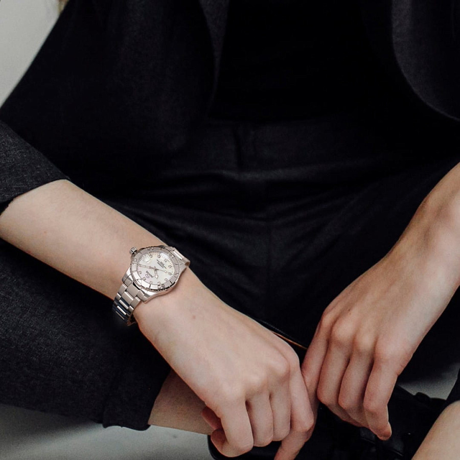 Часы Jaguar Couple Diver J870/1 — серебристый, сталь металл