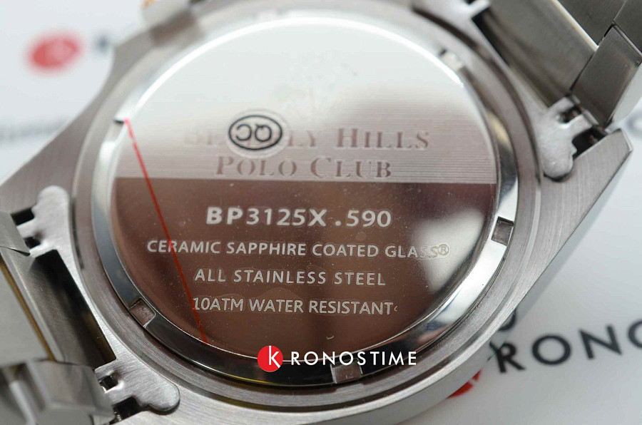 Часы Beverly Hills Polo Club BP3125X.590 — сталь металл, США