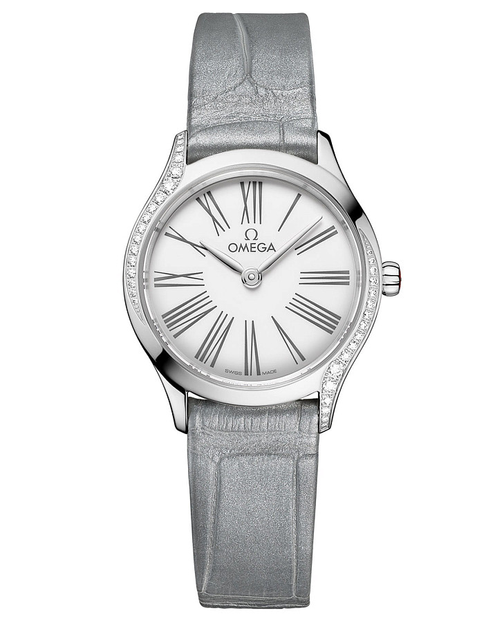 Часы Omega De Ville Mini Tresor 428.18.26.60.04.001 — женские, белый