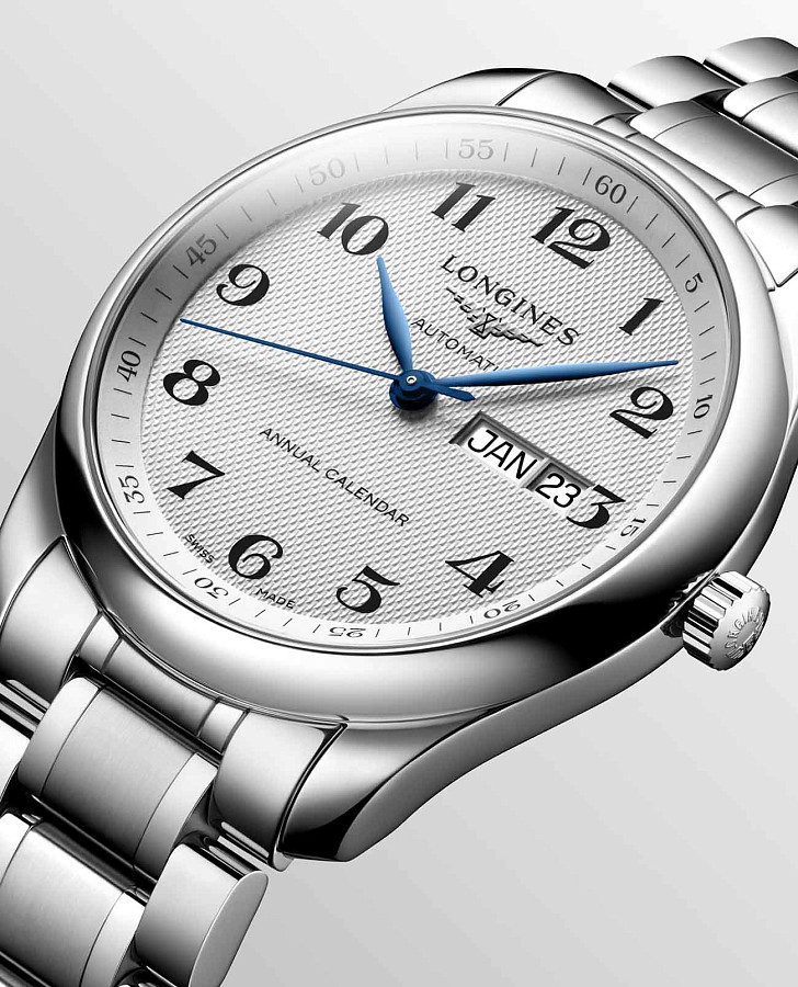 Часы Longines Master Collection L2.910.4.78.6 — мужские, нержавеющая сталь