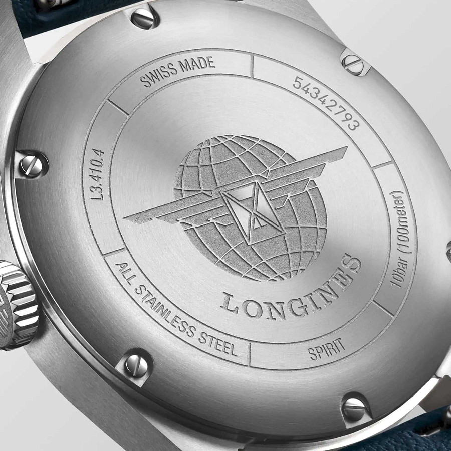 Часы Longines Spirit L3.410.4.93.0 — механические, сталь