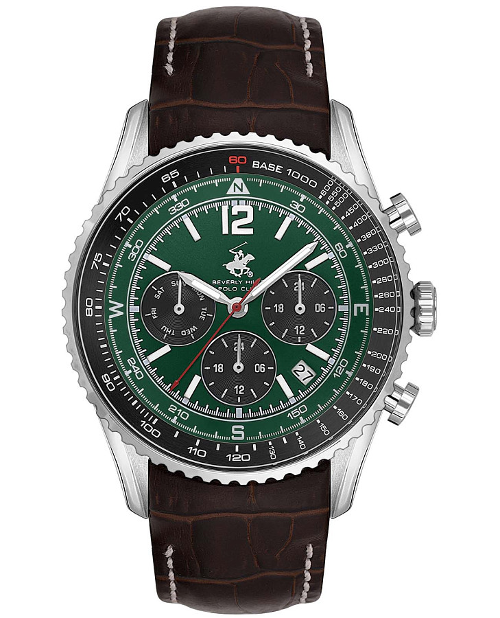 Часы Beverly Hills Polo Club BP3723X.372 — мужские, коричневый