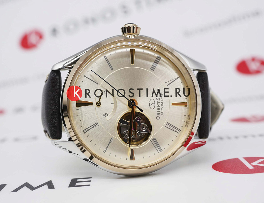 Часы Orient Star RE-AT0201G (RK-AT0201G) — мужские, кожаный
