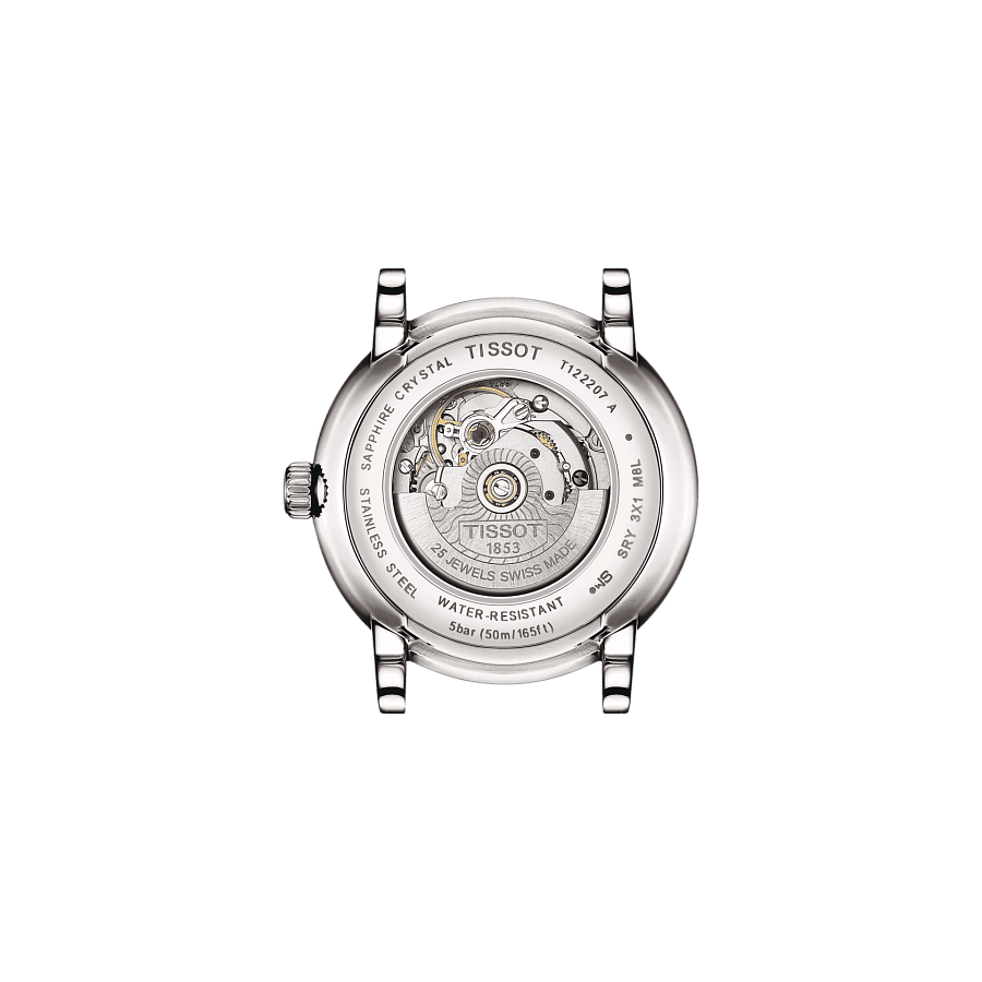 Часы Tissot Carson Premium Lady Automatic T122.207.16.036.01 — артикул T1222071603601, женские
