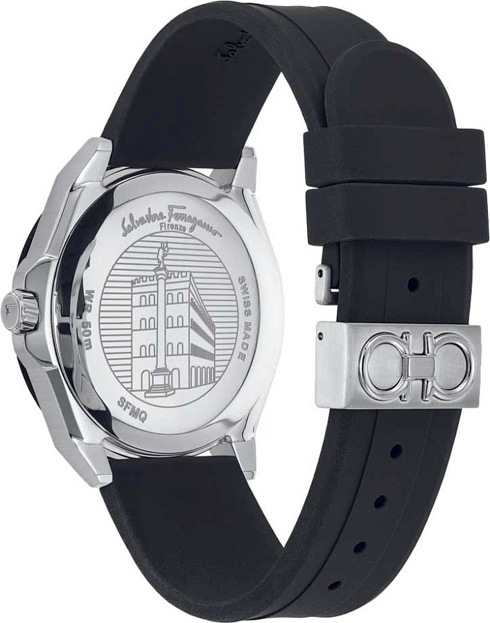 Часы Salvatore Ferragamo SFMQ00122 — кварцевые, металл сталь