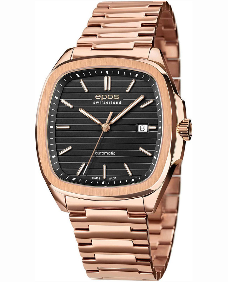 Часы Epos Timeless 3511.152.24.15.34 — мужские, черный
