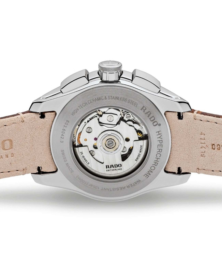 Часы Rado Hyperchrome Automatic Chronograph R32042205 — металл титан сталь, Швейцария