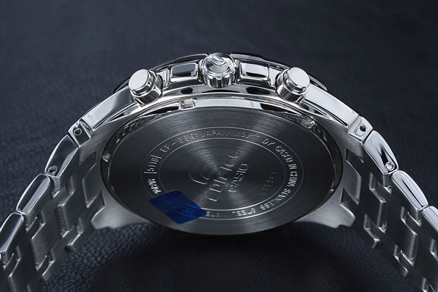 Часы Casio Edifice EF-539D-1AVUDF (EF-539D-1A) — автокварц (кинетик), Япония, мужские