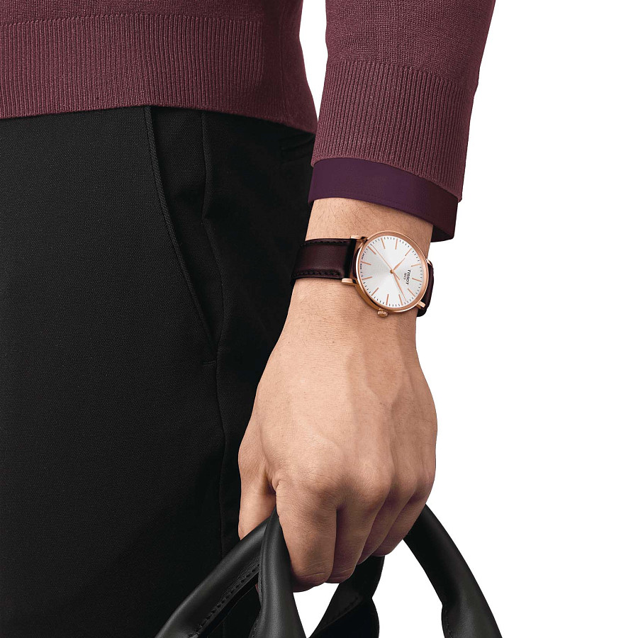 Часы Tissot Everytime Gent T143.410.36.011.00 — кварцевые, сталь металл