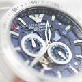 Итальянские механические часы Emporio Armani Mario AR60052, фото 6