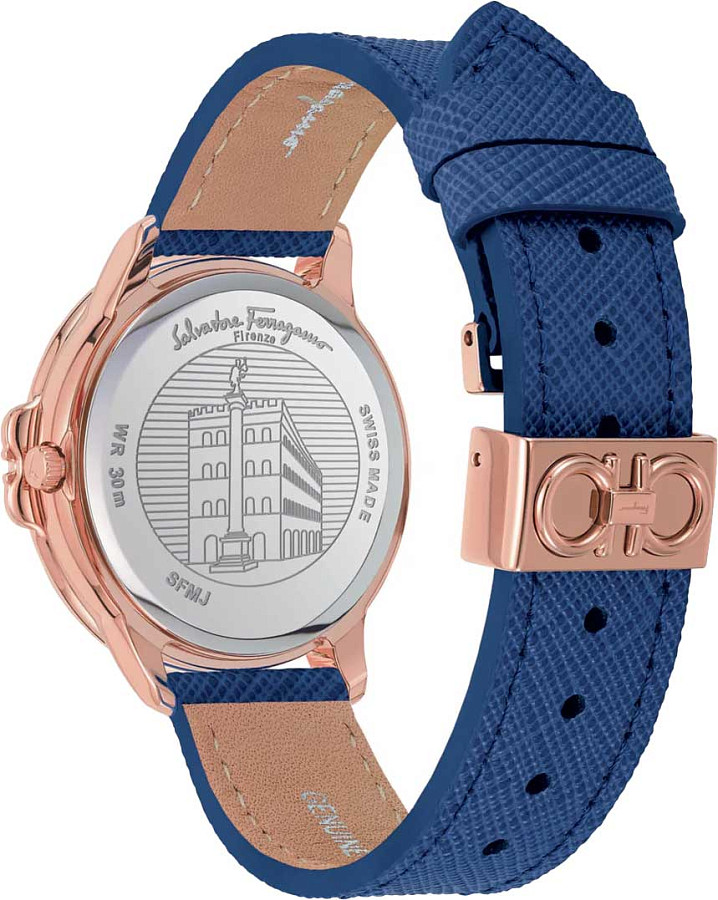 Часы Salvatore Ferragamo Studmania SFMJ00322 — кварцевые, металл сталь