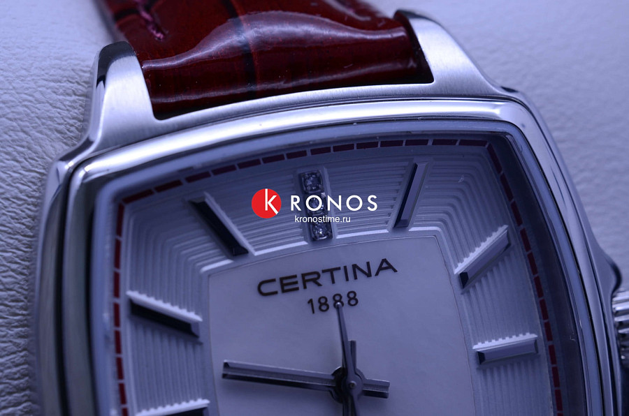 Часы Certina DS Prime C028.310.16.426.00 — женские, красный