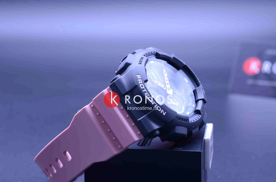 Часы Casio G-Shock GMA-S140-4A — черный, электронные