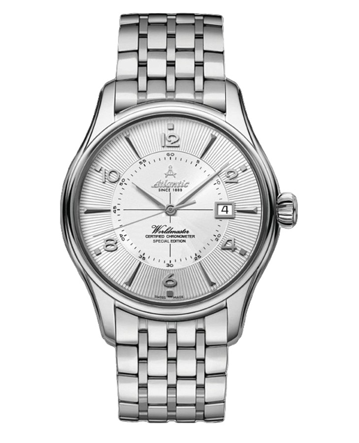 Часы Atlantic 52753.41.25SM — мужские, белый