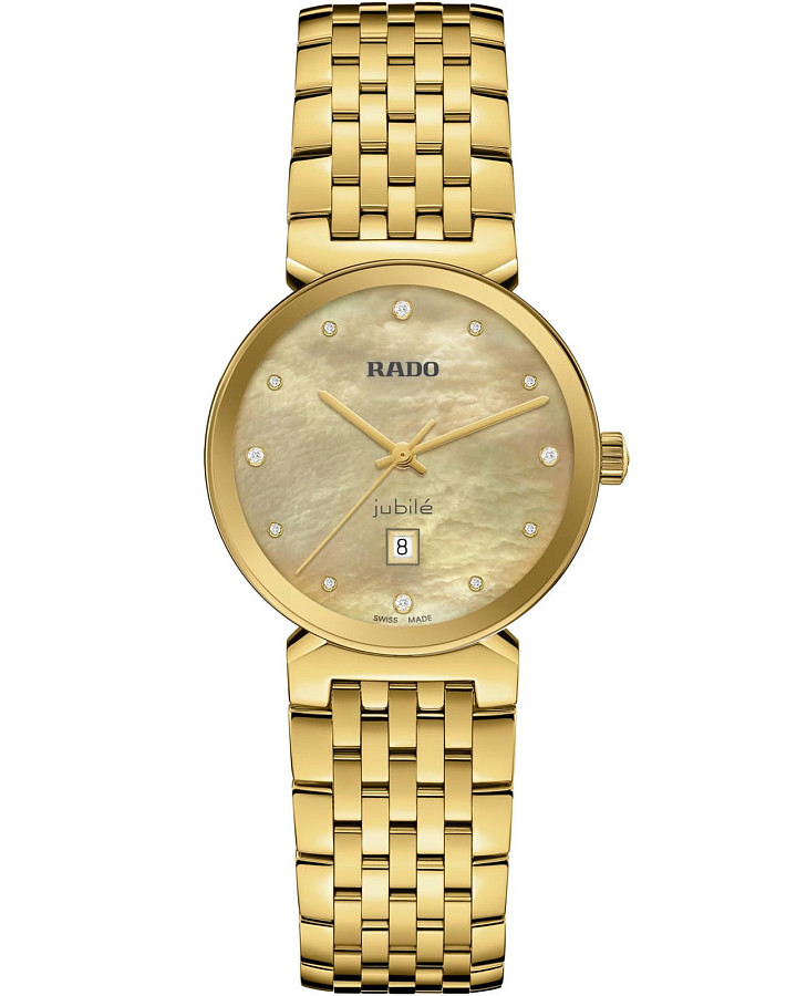 Часы Rado Florence Diamonds R48915903 — женские, золотой