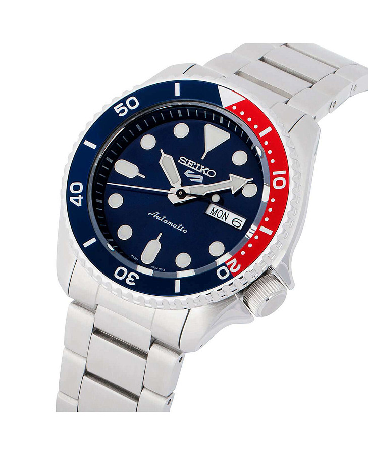 Часы Seiko 5 Sports SRPD53K1 — синий, сталь металл