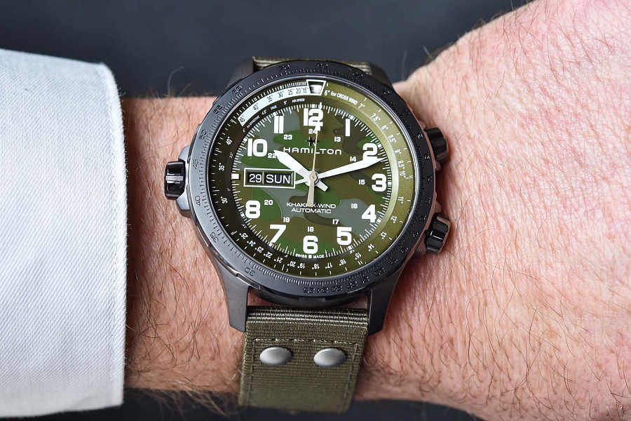 Часы Hamilton Khaki X-Wind Auto 45mm H77775960 — Швейцария, механические
