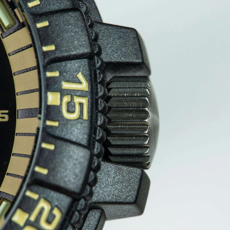 Часы Luminox Leatherback Sea Turtle XS.0333 — черный, пластик карбон