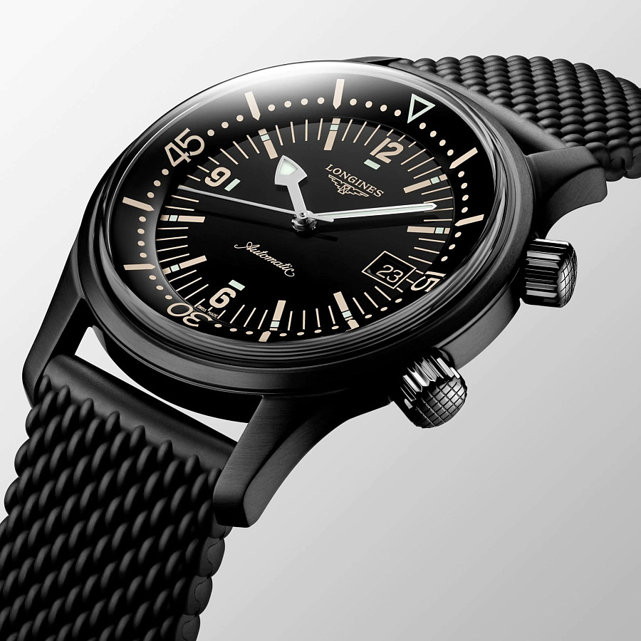 Часы Longines Legend Diver Watch L3.774.2.50.9 — артикул L37742509