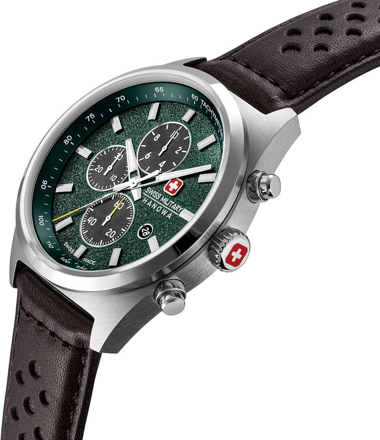 Часы Swiss Military Hanowa Storm SMWGC0007803 — кварцевые, сталь металл