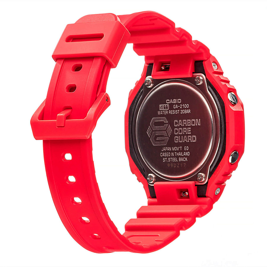 Часы Casio G-Shock GA-2100-4ADR (GA-2100-4A) — электронные, Япония, мужские