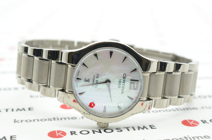 Часы Certina Lady Round C012.209.44.117.00 — титановый, женские